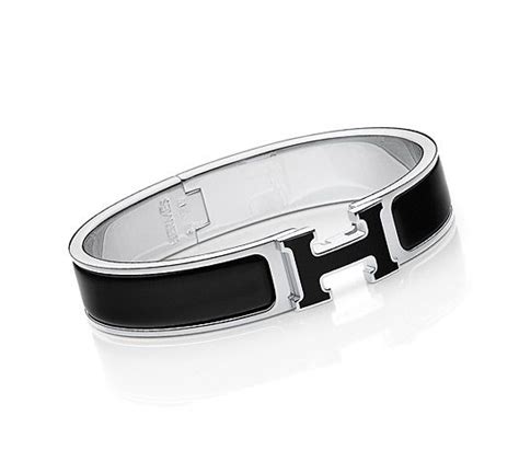 hermes black and silver bangle|hermes bangles on sale.